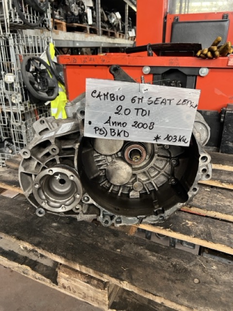 Cambio 6M Seat Leon 2.0 TDI Anno 2008 Codice Motore BKD 103KW