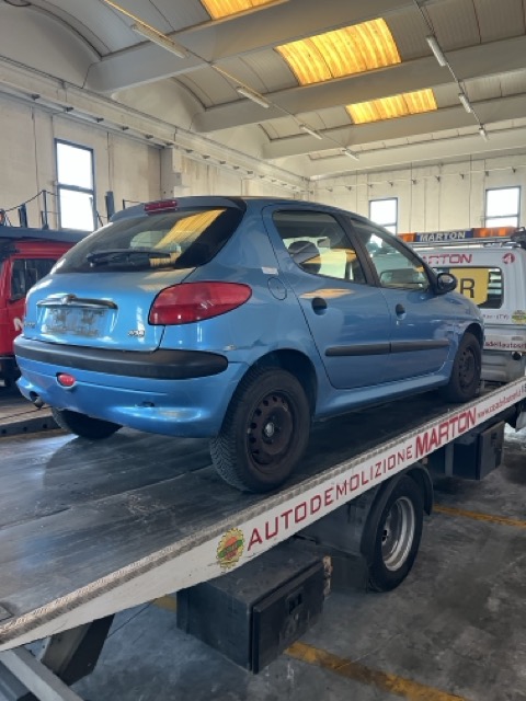 Ricambi Peugeot 206 1.1 5P Anno 2001 Codice Motore HFX 44KW