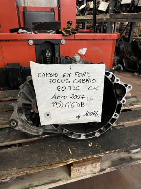 Cambio 6M Ford Focus Cabrio 2.0 TDCi C+C Anno 2007 Codice Motore G6DB 100KW