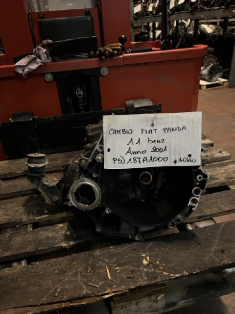 Cambio Fiat Panda 1.1 benz. Anno 2001 Codice Motore 187A1000 40KW