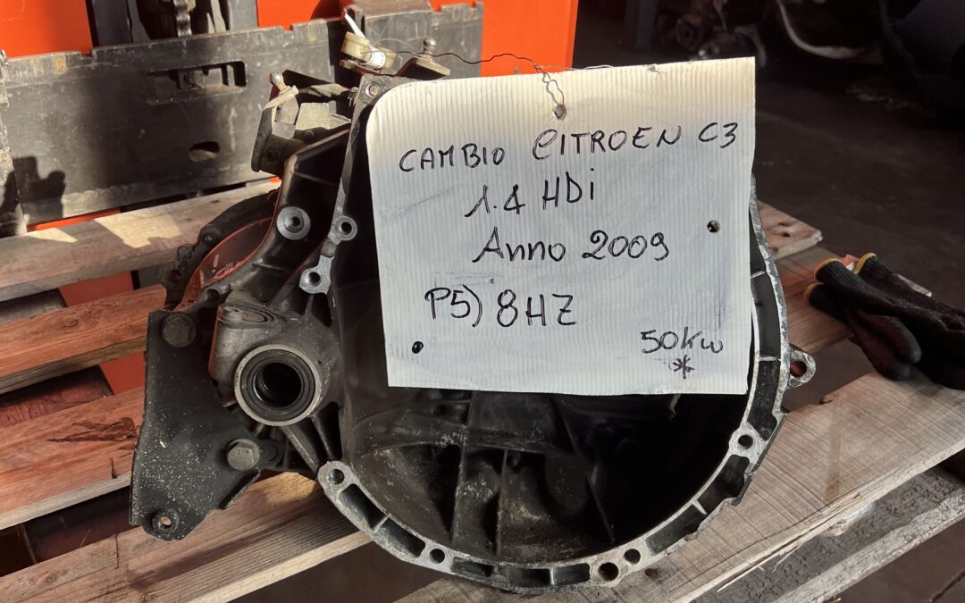 Cambio Citroen C3 1.4 HDi Anno 2009 Codice Motore 8HZ 50KW