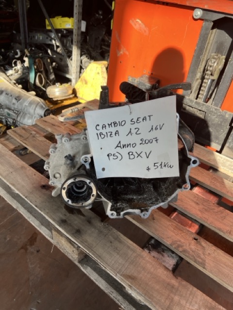 Cambio Seat Ibiza 1.2 16V Anno 2007 Codice Motore BXV 51KW