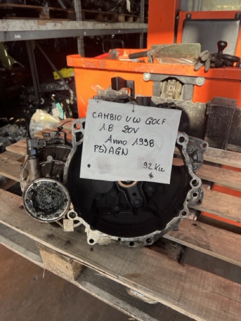 Cambio Volkswagen Golf 1.8 20V Anno 1998 Codice Motore AGN 92KW