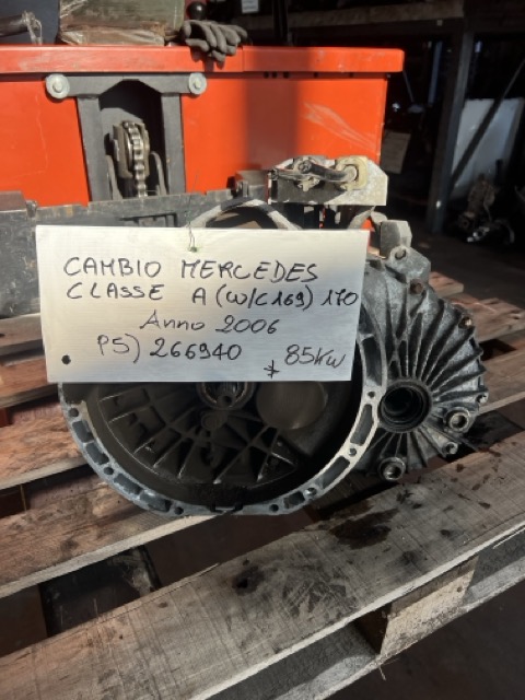 Cambio Mercedes Classe A170 (W/C169) Anno 2006 Codice Motore 266940 85KW