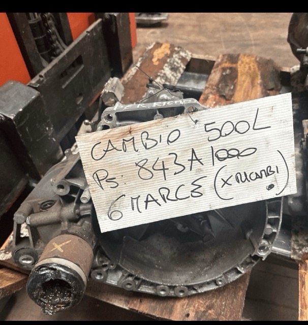 Cambio 6M per Ricambi Fiat 500L 1.5 5P Anno 2016 Codice Motore 843A1000 70KW
