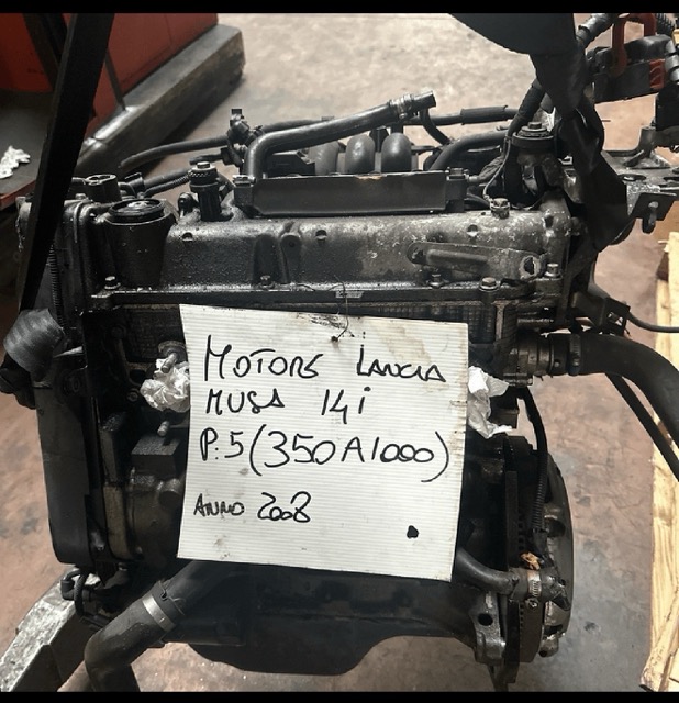 Motore Lancia Musa 1.4 Argento Anno 2007 Codice Motore 350A1000 57KW