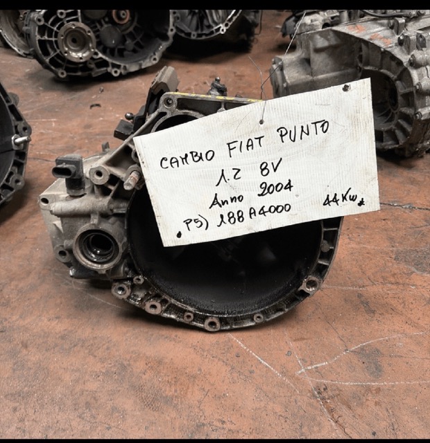 Cambio Fiat Punto 1.2 8V Anno 2004 Codice Motore 188A4000 44KW