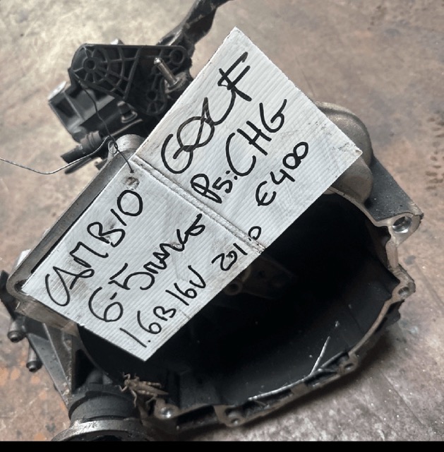 Cambio Volkswagen Golf 1.6 BiFuel Anno 2010 Codice Motore CHG 75KW