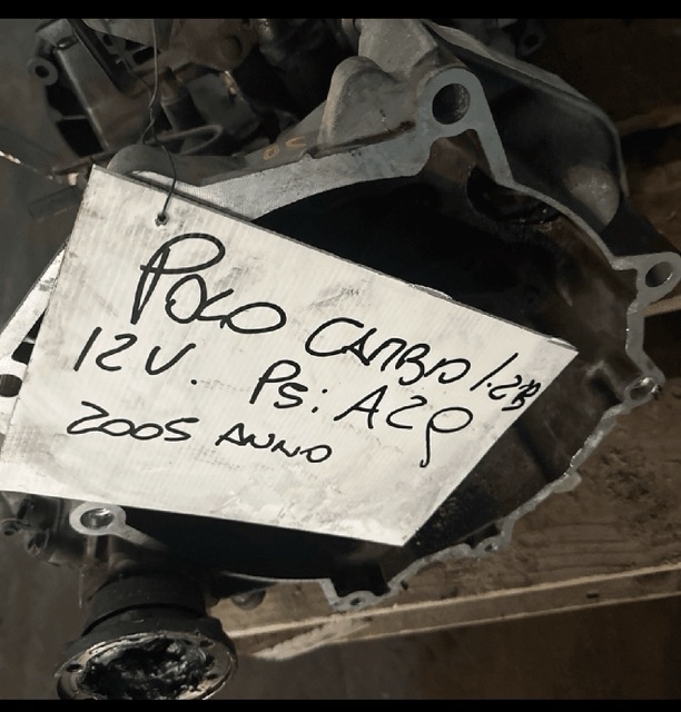 Cambio Volkswagen Polo 1.2 12V Anno 2005 Codice Motore AZQ 47KW