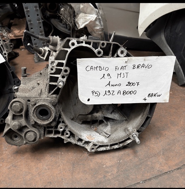 Cambio Fiat Bravo 1.9 Mjt Anno 2007 Codice Motore 192A8000 88KW