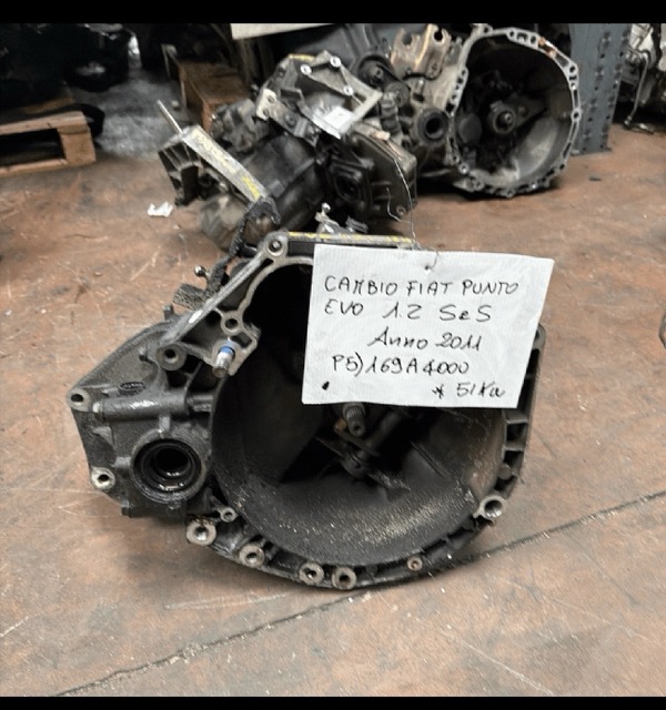 Cambio Fiat Punto Evo 1.2 S&S 3P Anno 2011 Codice Motore 169A4000 51KW