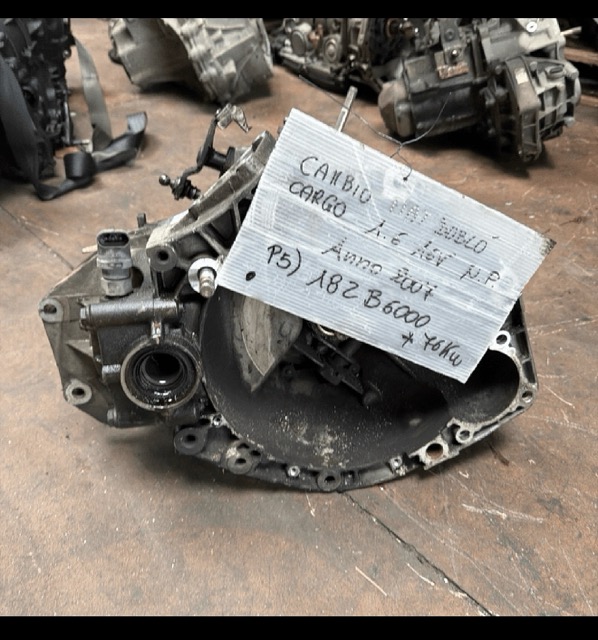 Cambio Fiat Doblo Cargo 1.6 16V Nat.Pow. Anno 2007 Codice Motore 182B6000 76KW