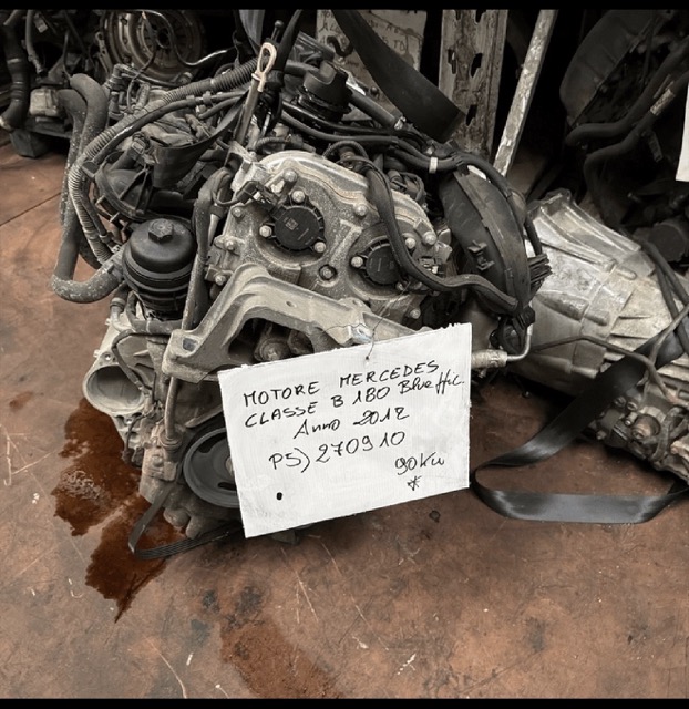 Motore Mercedes Classe B180 Blueefficent Anno 2012 Codice Motore 270910 90KW