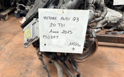 Motore Audi Q3 2.0 TDI quattro SUV Anno 2015 Codice Motore DFT 110KW