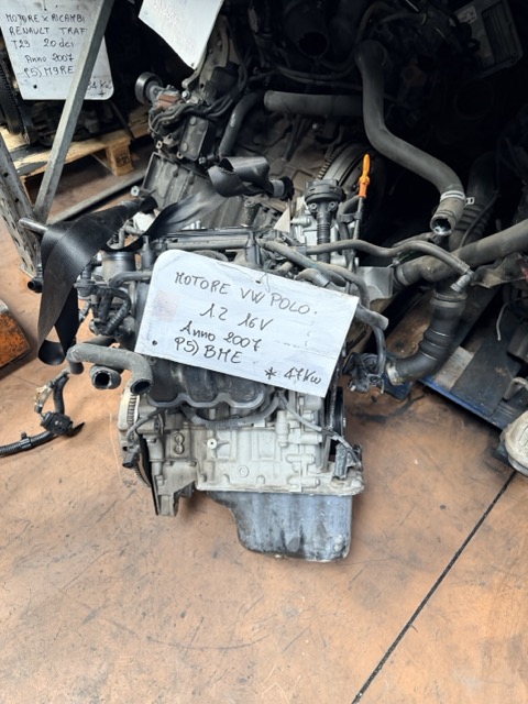 Motore Volkswagen Polo 1.2 16V Anno 2007 Codice Motore BME 47KW