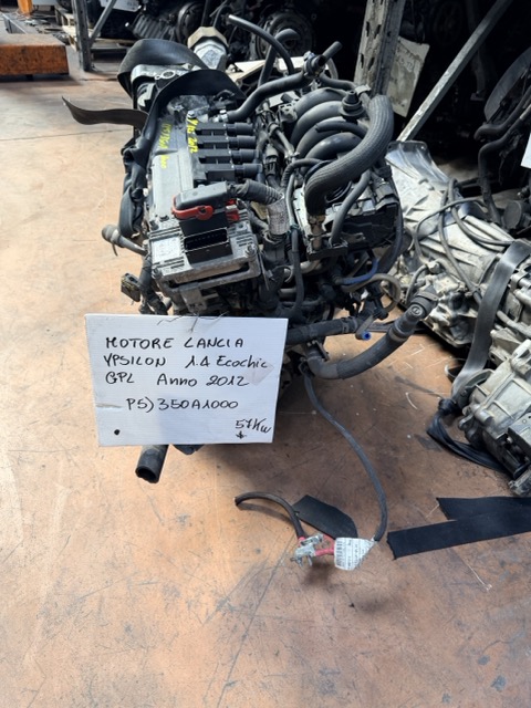 Motore Lancia Ypsilon 1.4 EcoChic GPL Anno 2012 Codice Motore 350A1000 57KW
