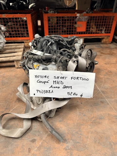 Motore Smart ForTwo 999 Coupè MHD Anno 2009 Codice Motore 3B21 52KW