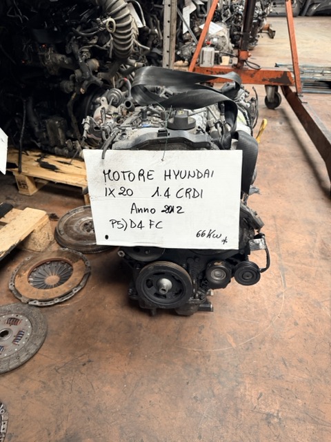Motore Hyundai iX20 1.4 CRDI Anno 2012 Codice Motore D4FC 66KW