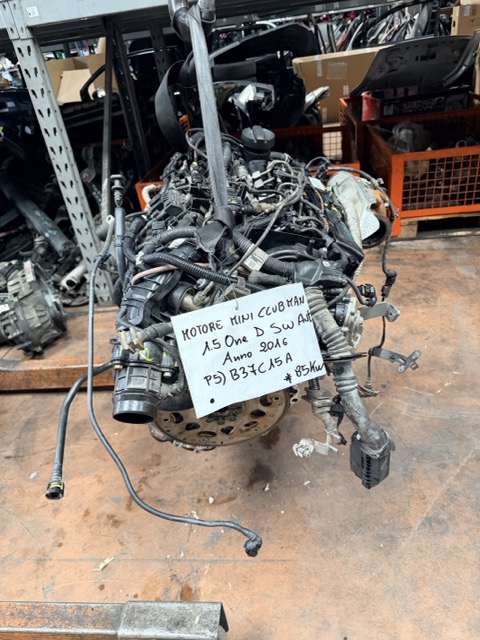 Motore Mini Clubman 1.5 One D SW Automatica Anno 2016 Codice Motore B37C15A 85KW