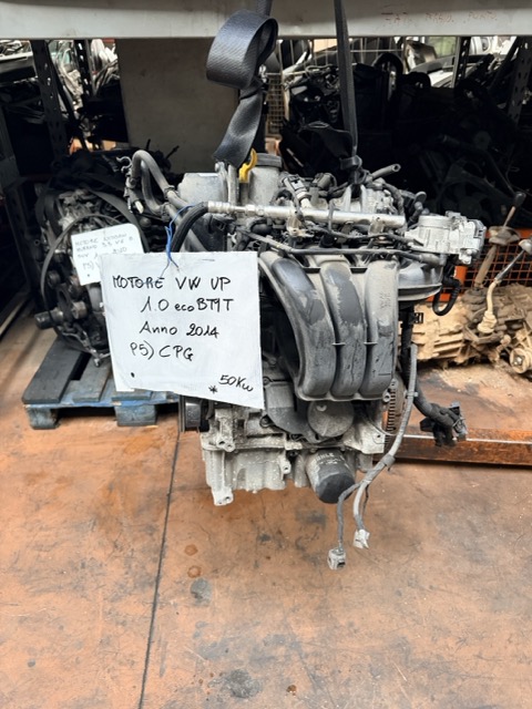 Motore Volkswagen UP 1.0 eco BMT Anno 2014 Codice Motore CPG 50KW