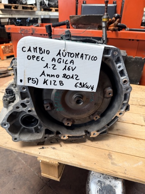 Cambio Automatico Opel Agila 1.2 16V Anno 2012 Codice Motore K12B 69KW