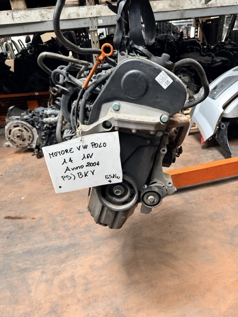 Motore Volkswagen Polo 1.4 16V Anno 2004 Codice Motore BKY 55KW