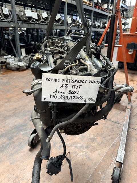 Motore Fiat Grande Punto 1.3 MJT Anno 2007 Codice Motore 199A2000 55KW
