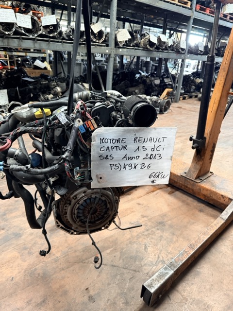 Motore Renault Captur 1.5 dCi S&S Anno 2013 Codice Motore K9KB6 66KW