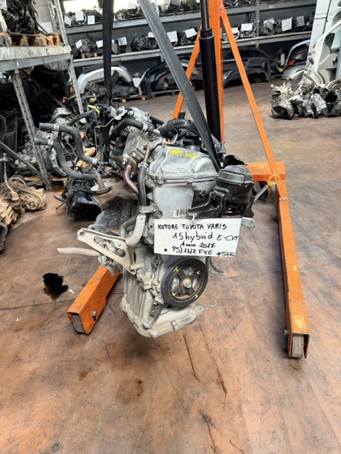 Motore Toyota Yaris 1.5 Hybrid. E-CVT Anno 2017 Codice Motore 1NZFXE 54KW