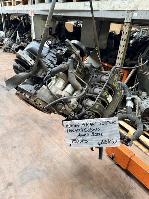 Motore Smart ForTwo Cabrio (A/C 450) Anno 2006 Codice Motore 15  kw45