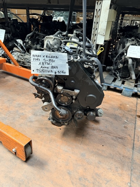 Motore per Ricambi Ford S-Max 1.8 TDCi Anno 2007 Codice Motore QYWA 92KW
