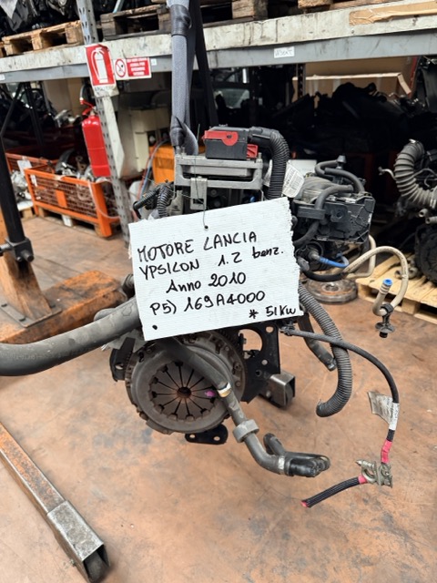 Motore Lancia Ypsilon 1.2 Benz. Anno 2010 Codice Motore 169A4000 51KW