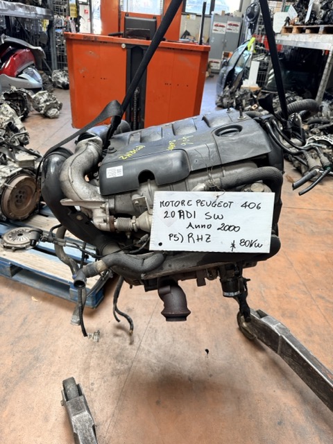 Motore Peugeot 406 2.0 HDi SW Anno 2000 Codice Motore RHZ 80KW