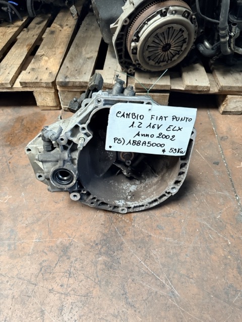 Cambio Fiat Punto 1.2 16V ELX Anno 2002 Codice Motore 188A5000 59KW