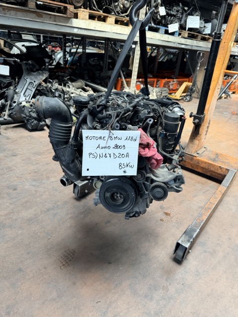 Motore Bmw Serie 1 mod.118d  Anno 2009 Codice Motore N47D20A 85KW