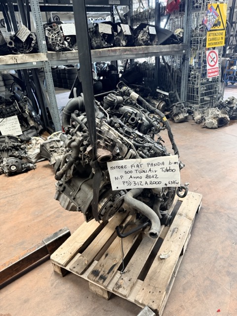 Motore Fiat Panda 900 TwinAir Turbo N.P. b-m Anno 2012 Codice Motore 312A2000 63KW