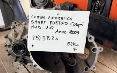 Cambio Automatico Smart ForTwo Coupè 1.0 MHD Anno 2009 Codice Motore 3B21 52KW