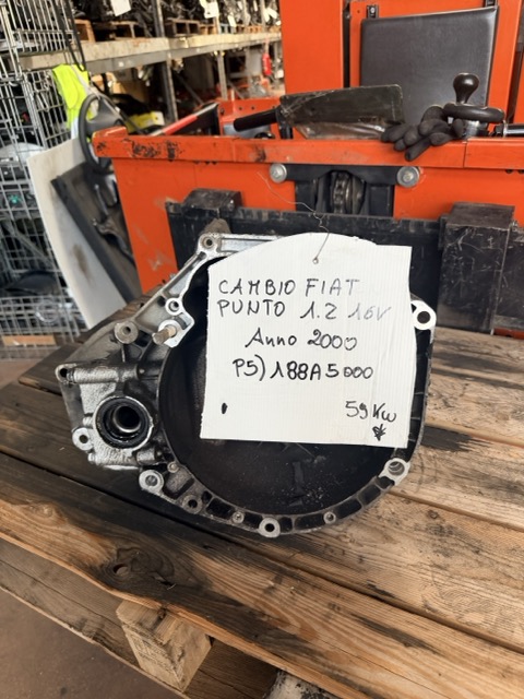 Cambio Fiat Punto 1.2 16V Anno 2000 Codice Motore 188A5000 59KW