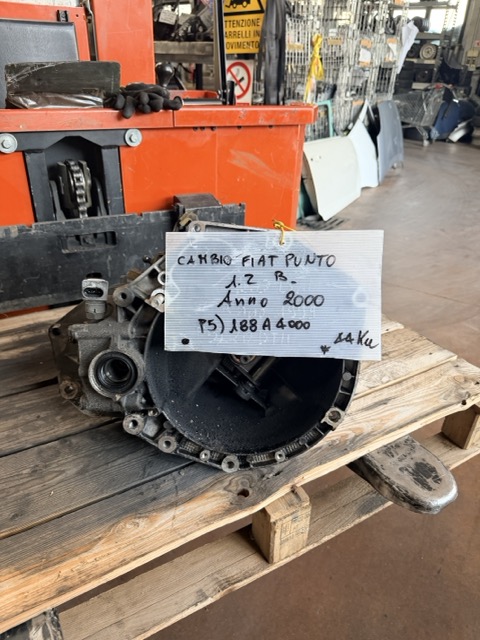 Cambio Fiat Punto 1.2 Benz Anno 2000 Codice Motore 188A4000 44KW
