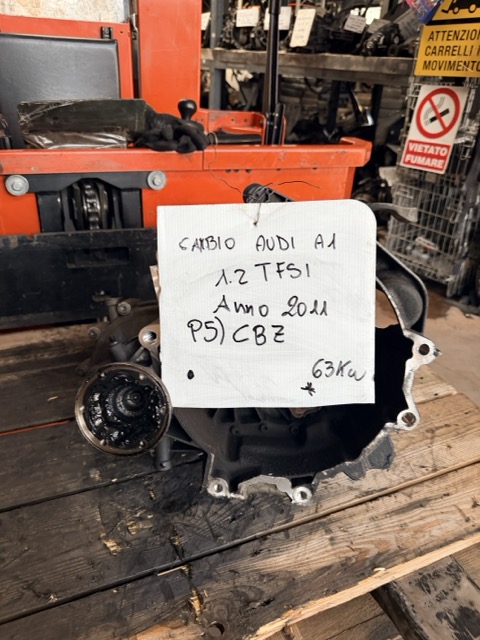 Cambio Audi A1 1.2 TFSI Anno 2011 Codice Motore CBZ 53KW