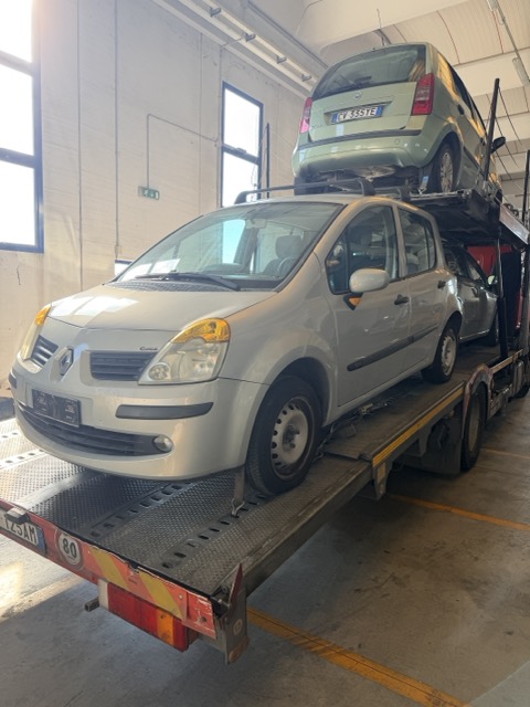 Ricambi Renault Modus 1a serie 1.2 16V Anno 2005 Codice Motore D4FD7 55KW